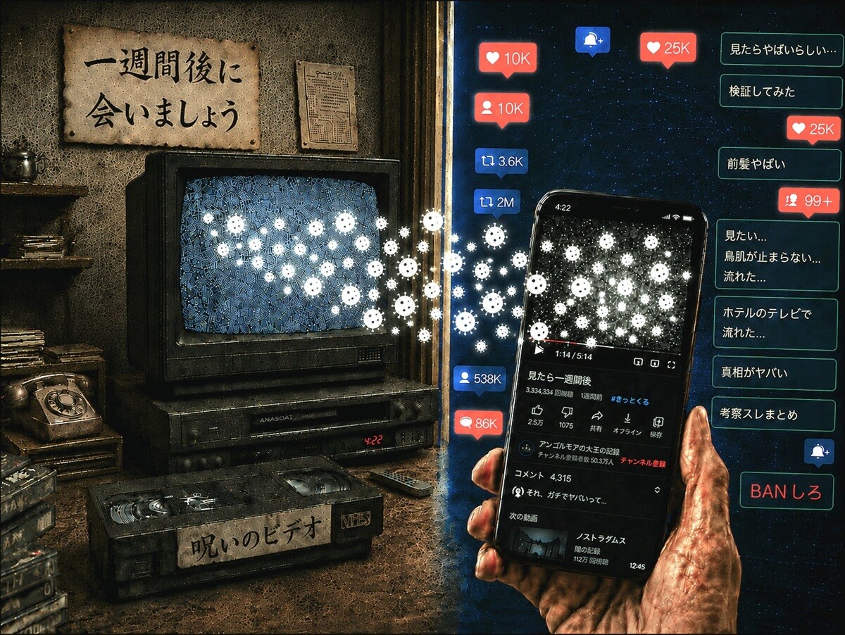 『リング』はあの時代だからこそ生まれた物語だった? 「リングウイルス」についての考察 【「新型コロナウイルス学者」の平凡な日常】